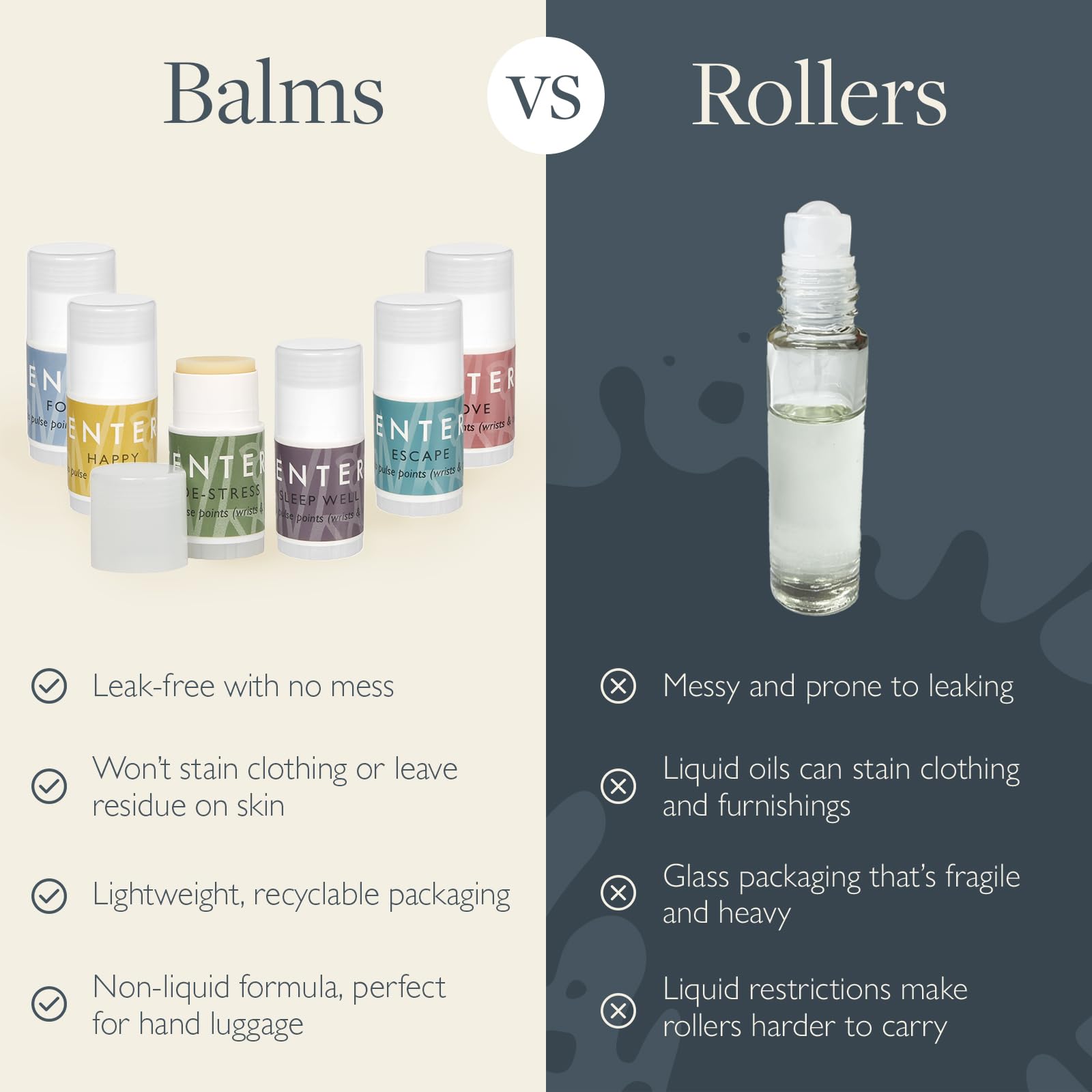 Scentered Happy balm image uplifting mood and energy
