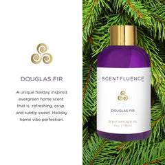 Scentfluence Douglas Fir diffuser oil diffuser-scene offers inviting, hotel-like ambiance without harsh residues.