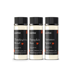 Scentia Autumn Spice bottle ready to elevate living room ambiance