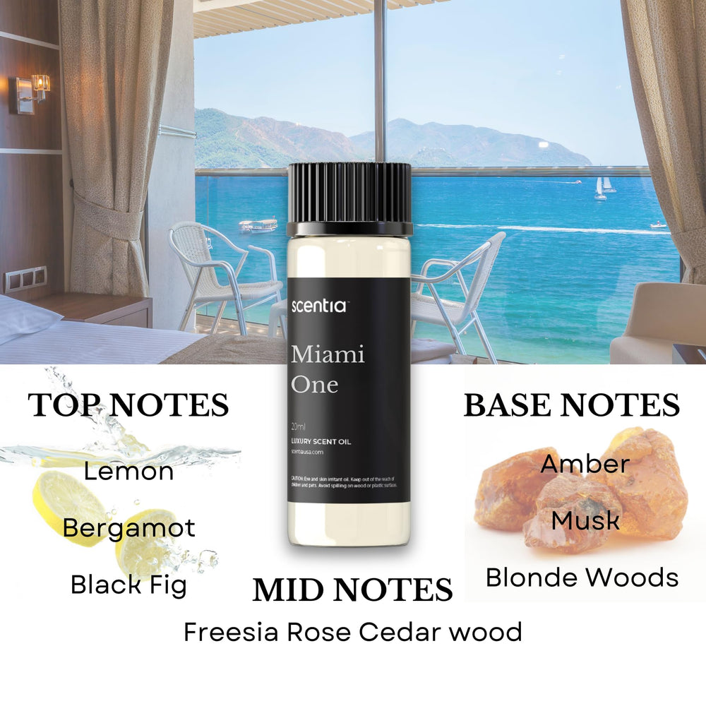 Scentia Cabana lemon musk jasmine scent for bright gatherings