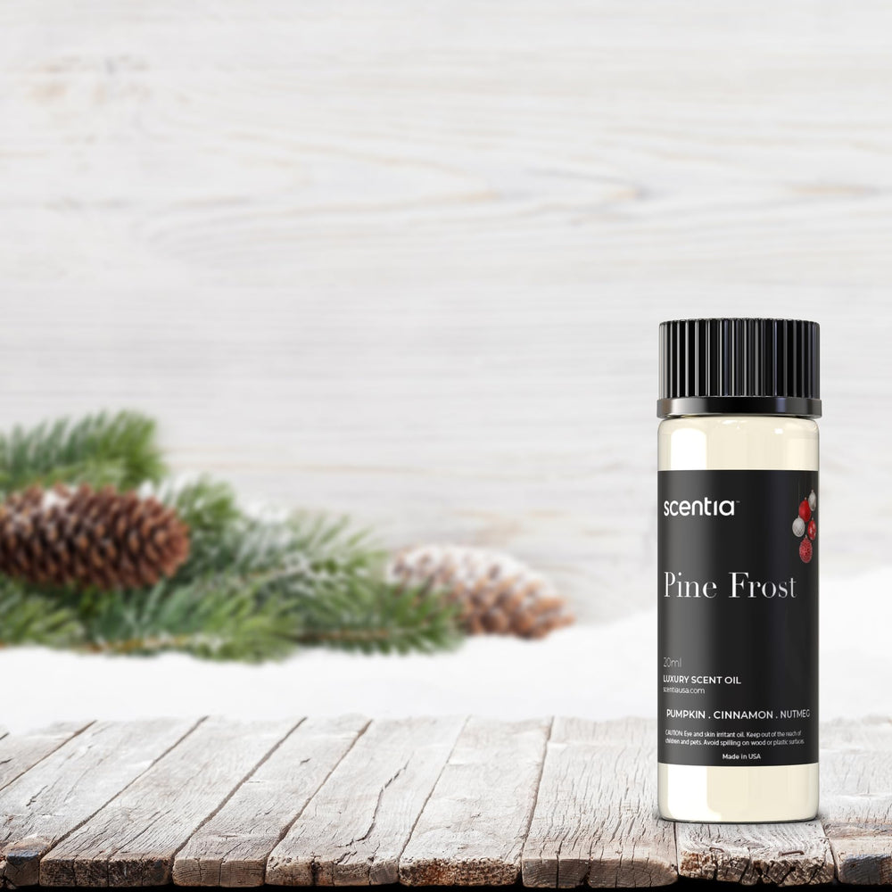 Scentia gift-ready packaging showcases three fragrance oils