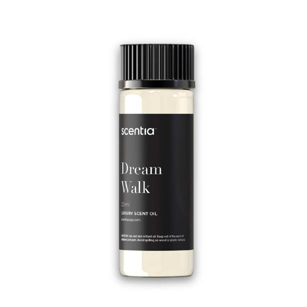 Scentia Dream Walk white tea aroma filling a living room.