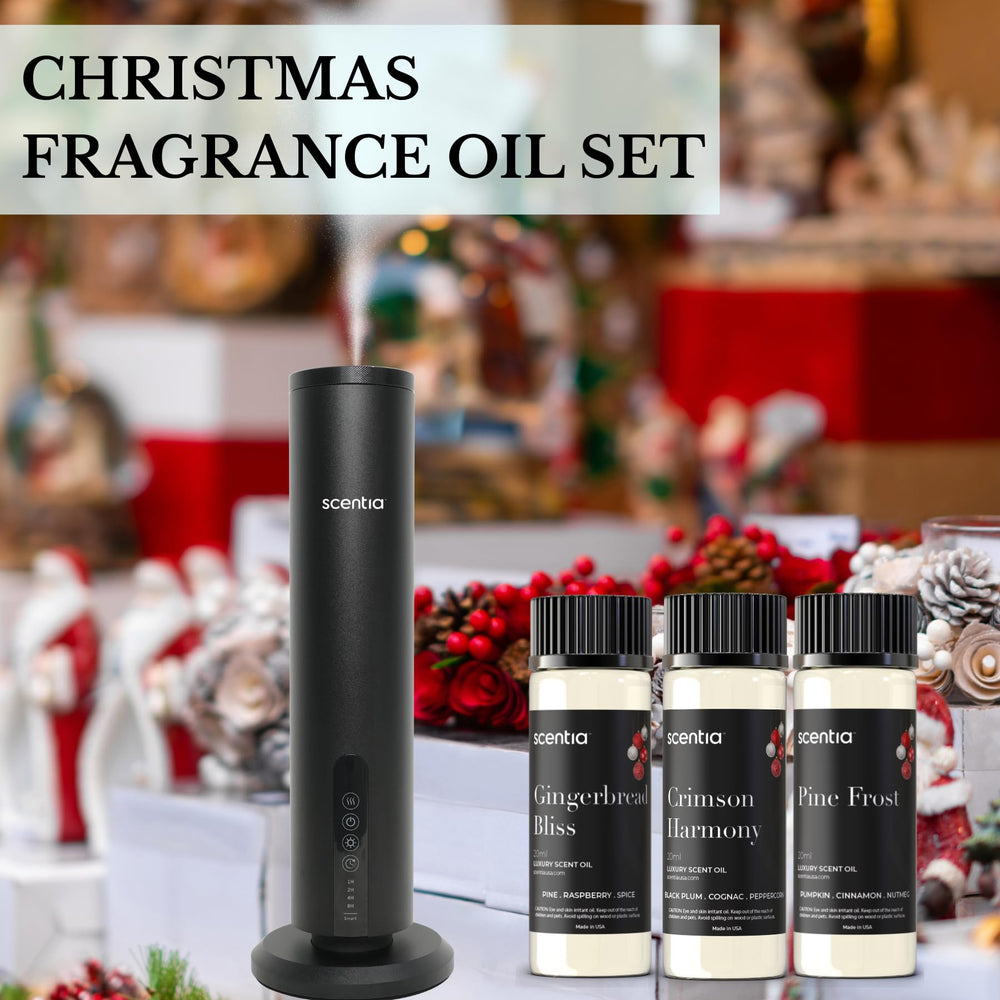 Scentia Gingerbread Bliss diffuser oil for cozy holiday spaces