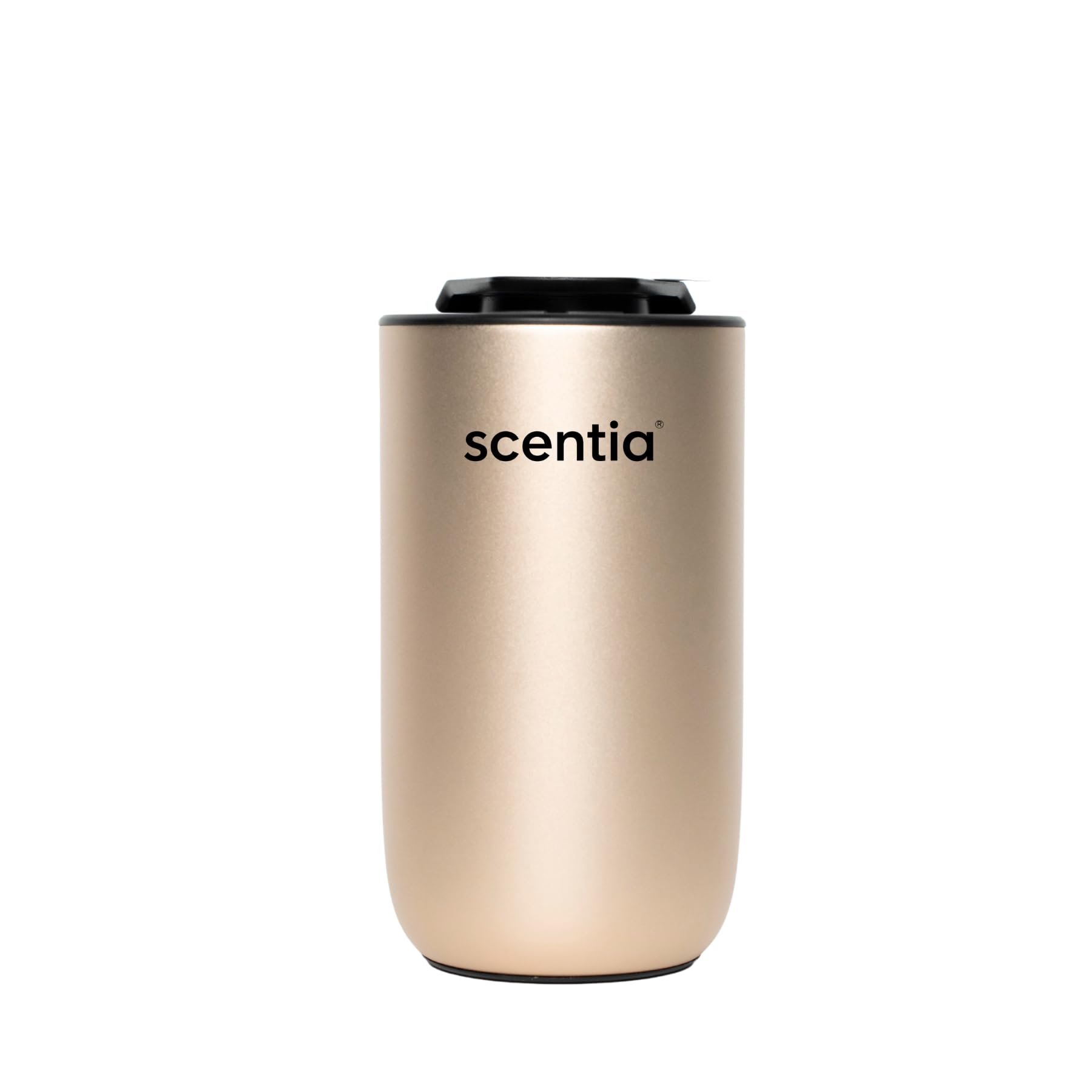 Scentia Gold MiniPod compatible with standard oils or refill bottle for easy setup