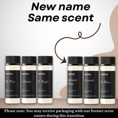 Scentia W Bliss bottle with jasmine and musk for relaxing spaces