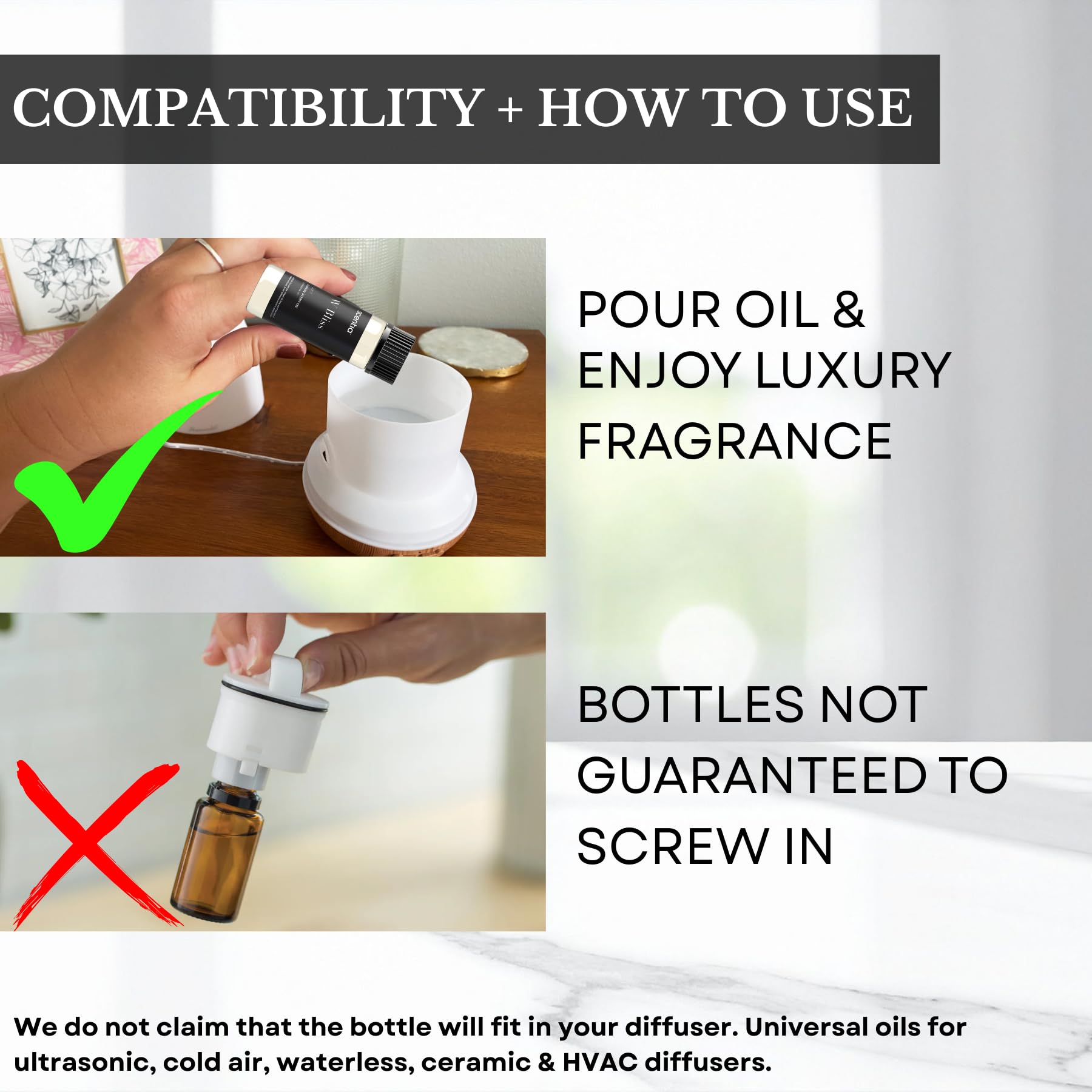 Scentia My Way bottle closeup emphasizing leather notes and sophistication