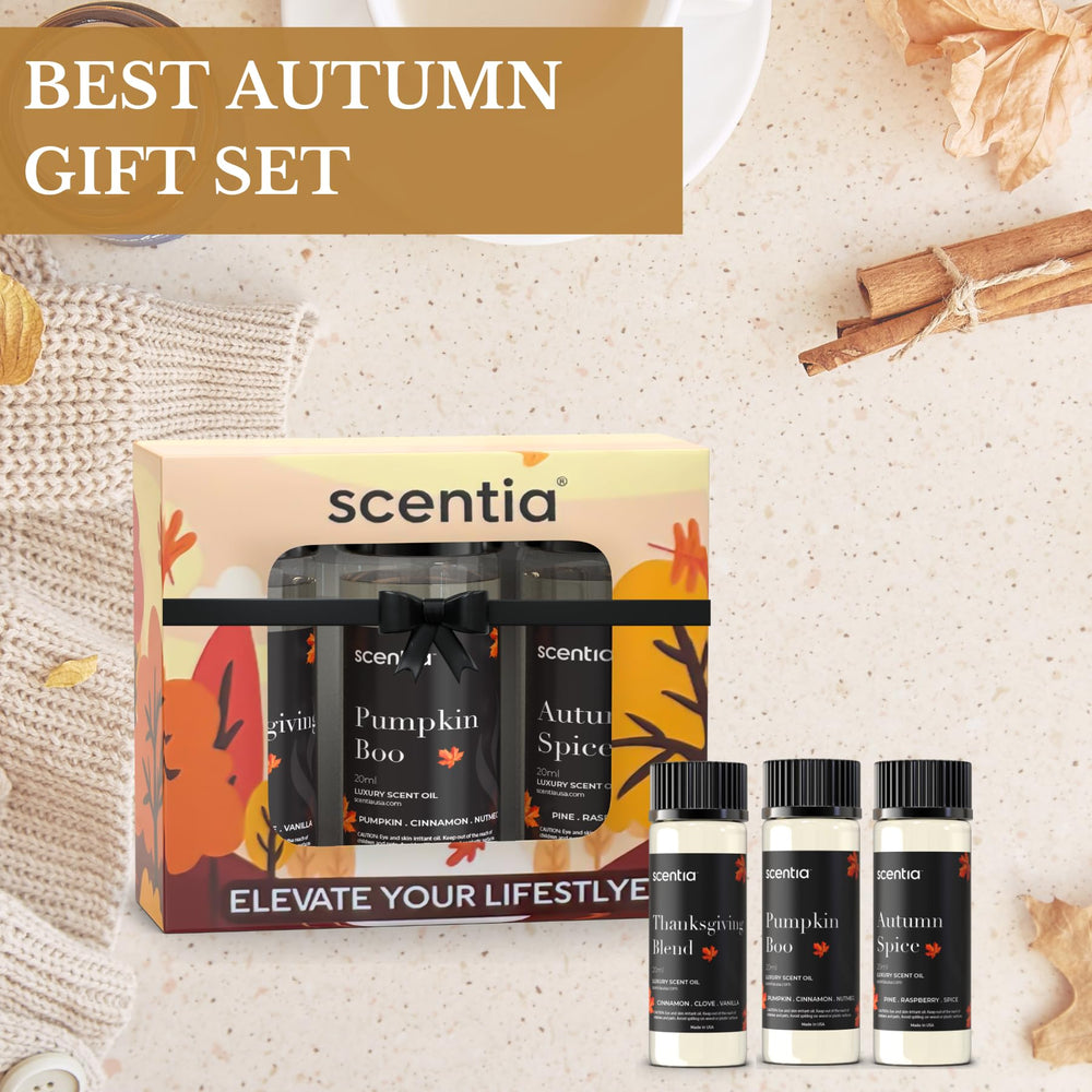 Scentia Pumpkin Boo bottle delivers creamy sweetness and seasonal spice