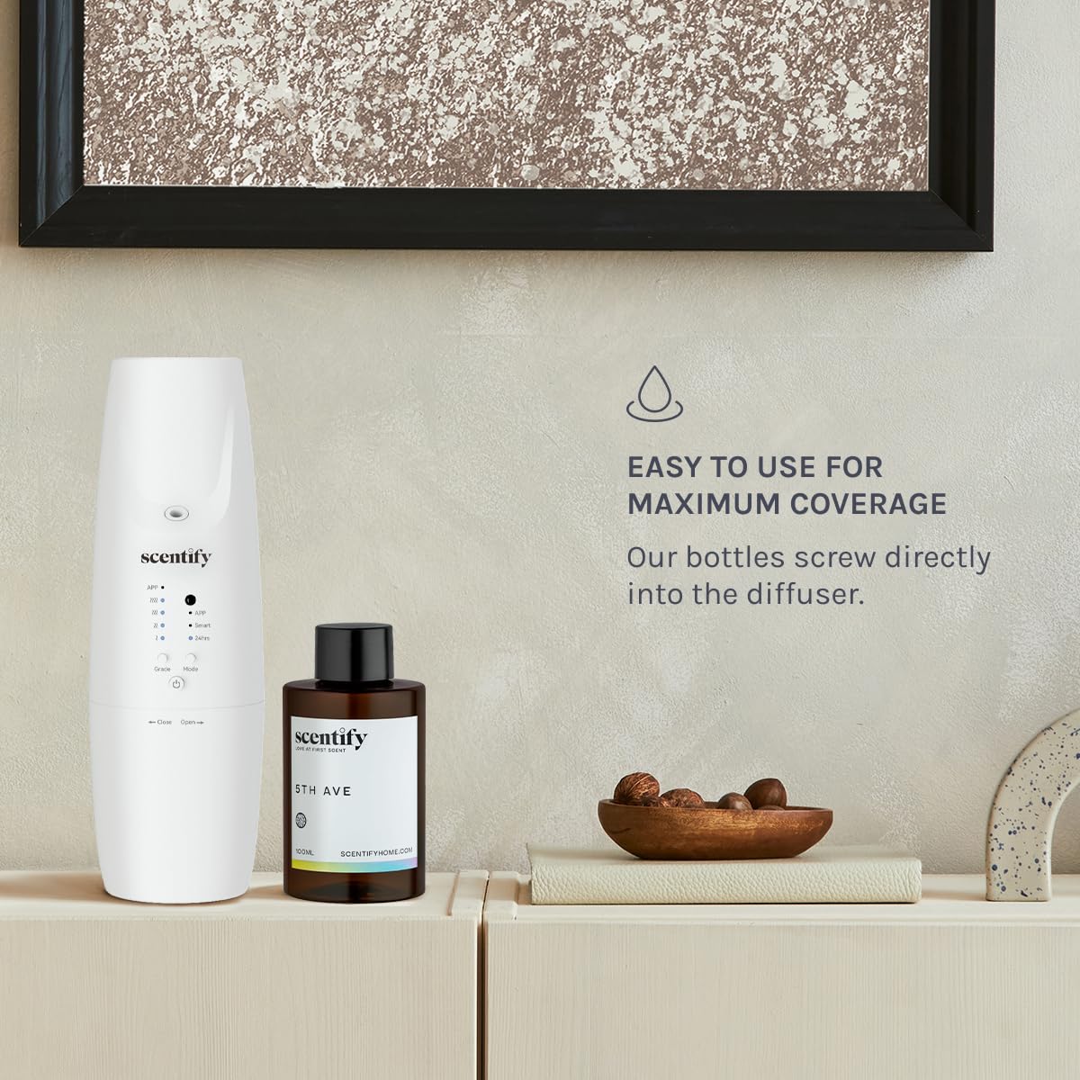 Scentify 5th Ave gift packaging suggests a thoughtful aromatherapy gift option.