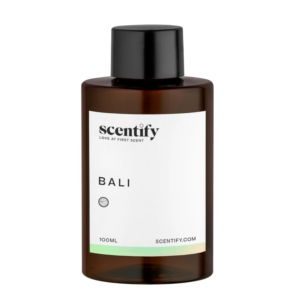 Scentify Bali aroma oil refill green: fresh, leafy accents for a clean, revitalizing atmosphere.