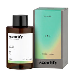 Scentify Bali aroma oil refill lemon: invigorates spaces with bright, uplifting top notes.