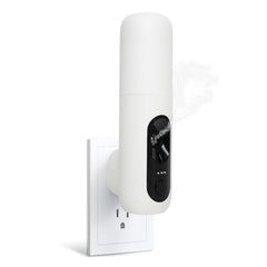 Scentiplus plug-in diffuser front view with compact design for subtle room aroma.