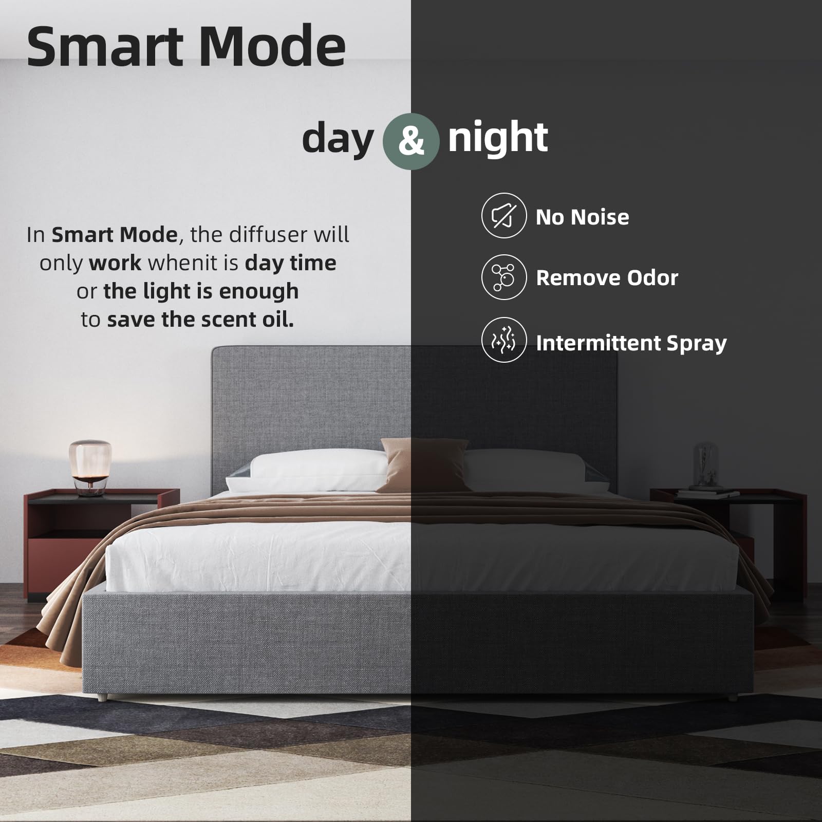 Scentiplus safety features emphasize pet-friendly and kid-friendly aroma use.