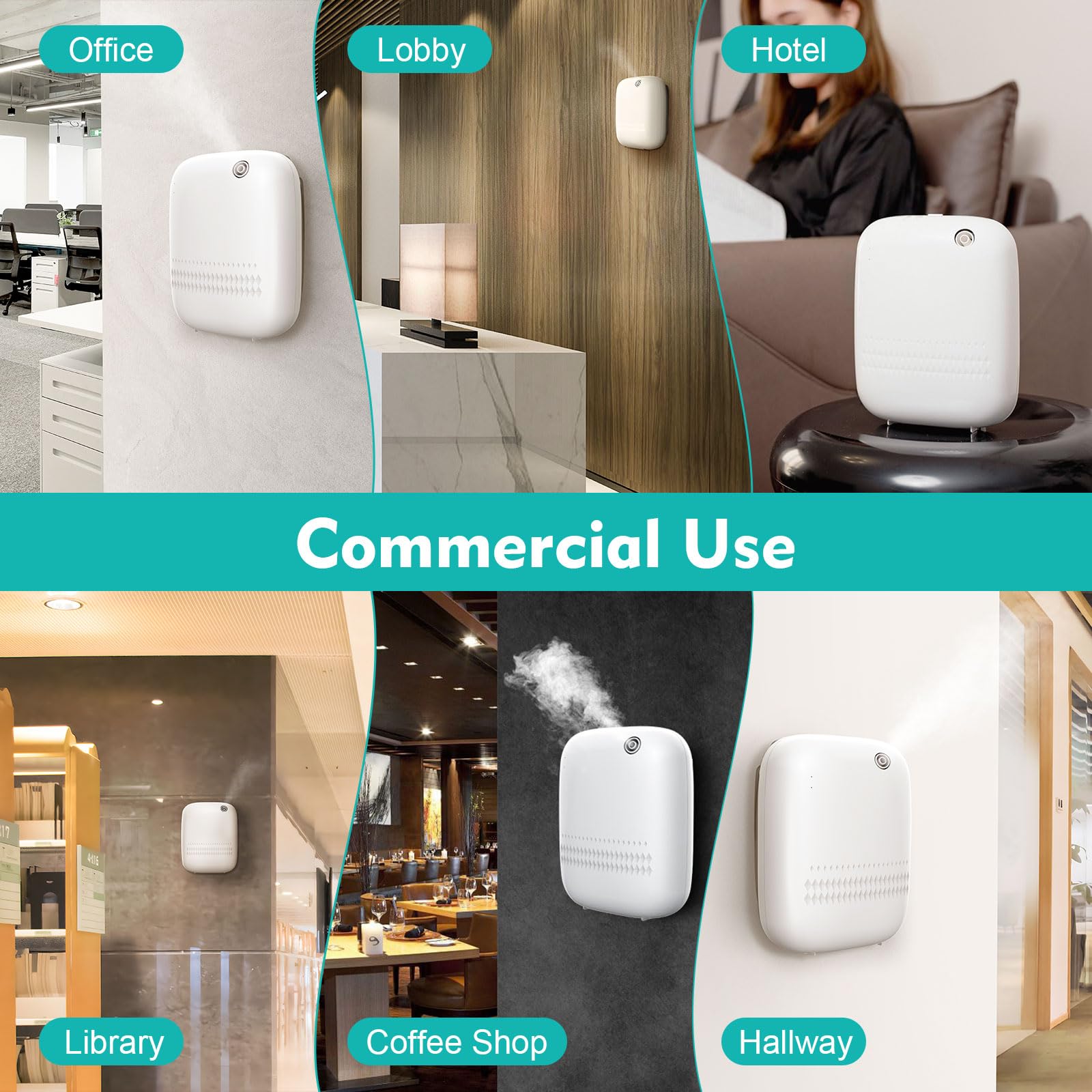 Scentiplus Scent Air Machine compact portable design with built-in handle