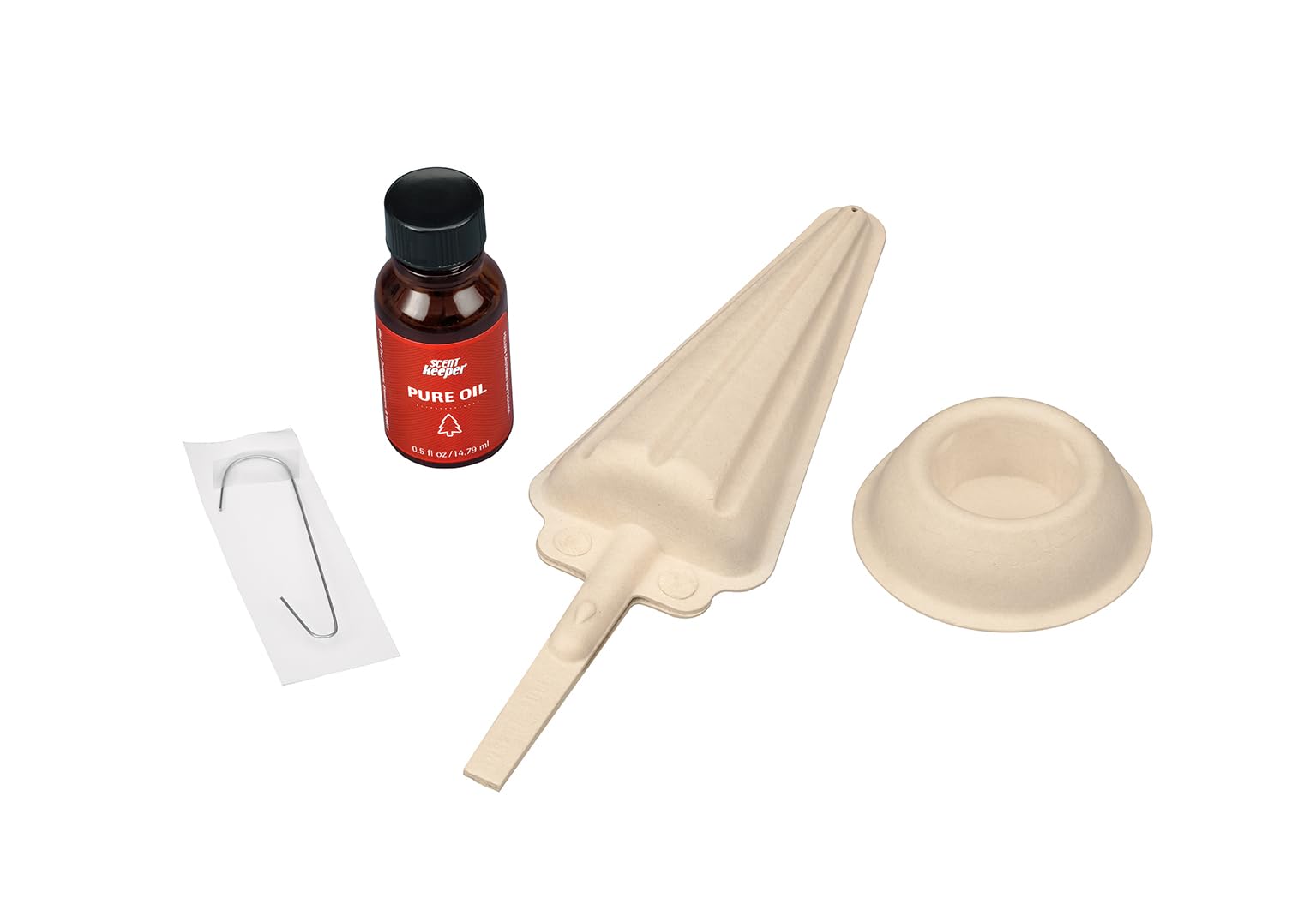 SCENTKEEPER Christmas Tree Diffuser dispersion visible as aroma wafts.