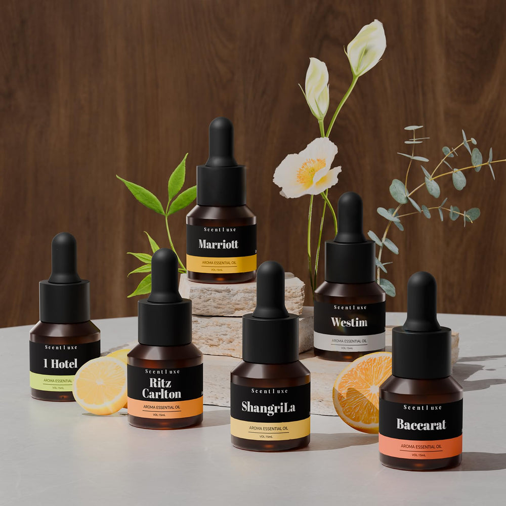 Premium 15 mL Scentluxe bottle designed for easy handling and dosing.
