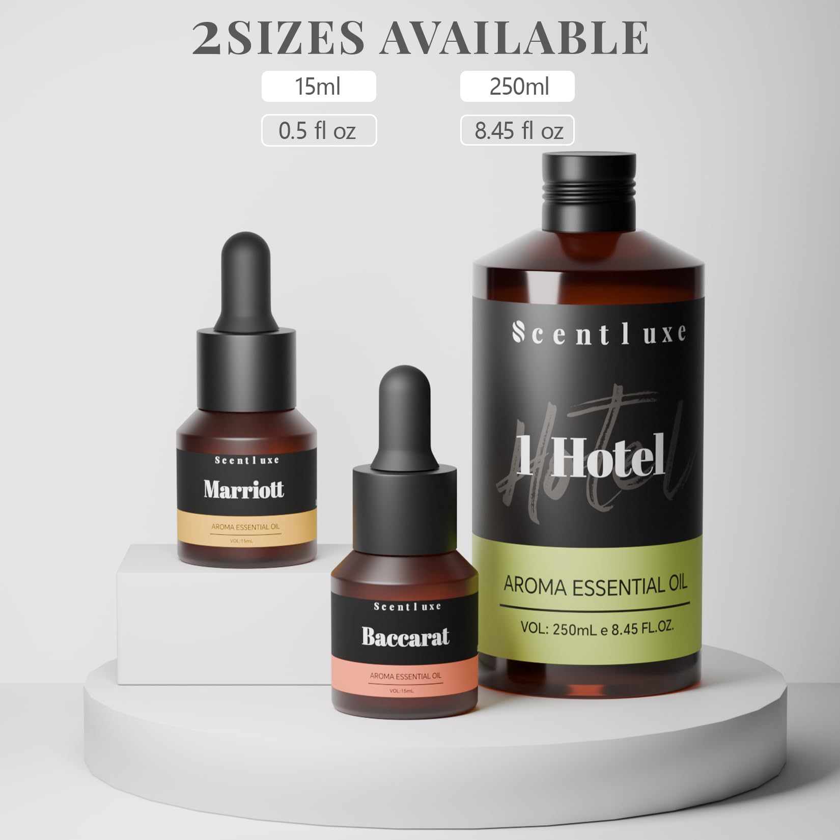 Scentluxe Baccarat diffusion compatible with most diffusers