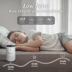 SCENTNARIO continuous mist mode provides steady fragrance.