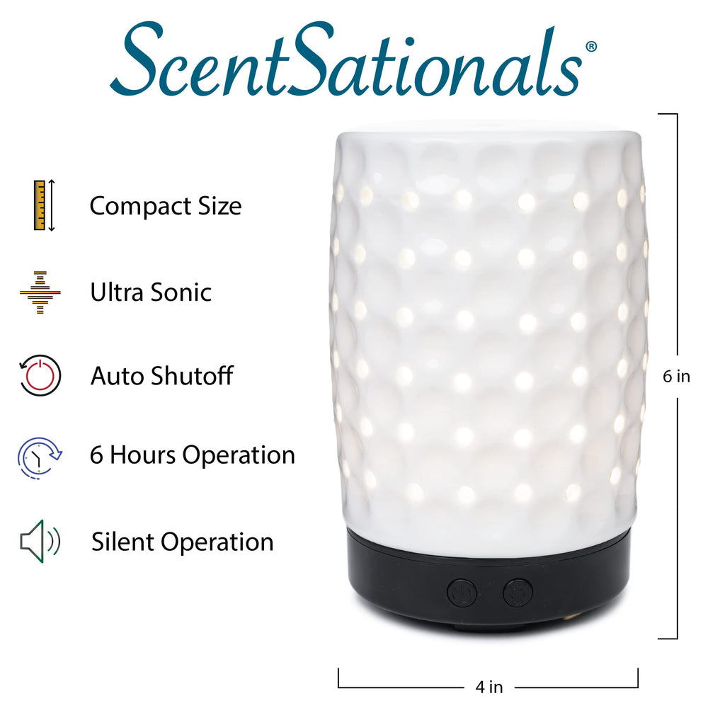 Scentsationals Eclectic Diffuser ultrasonic mist for gentle fragrance spread