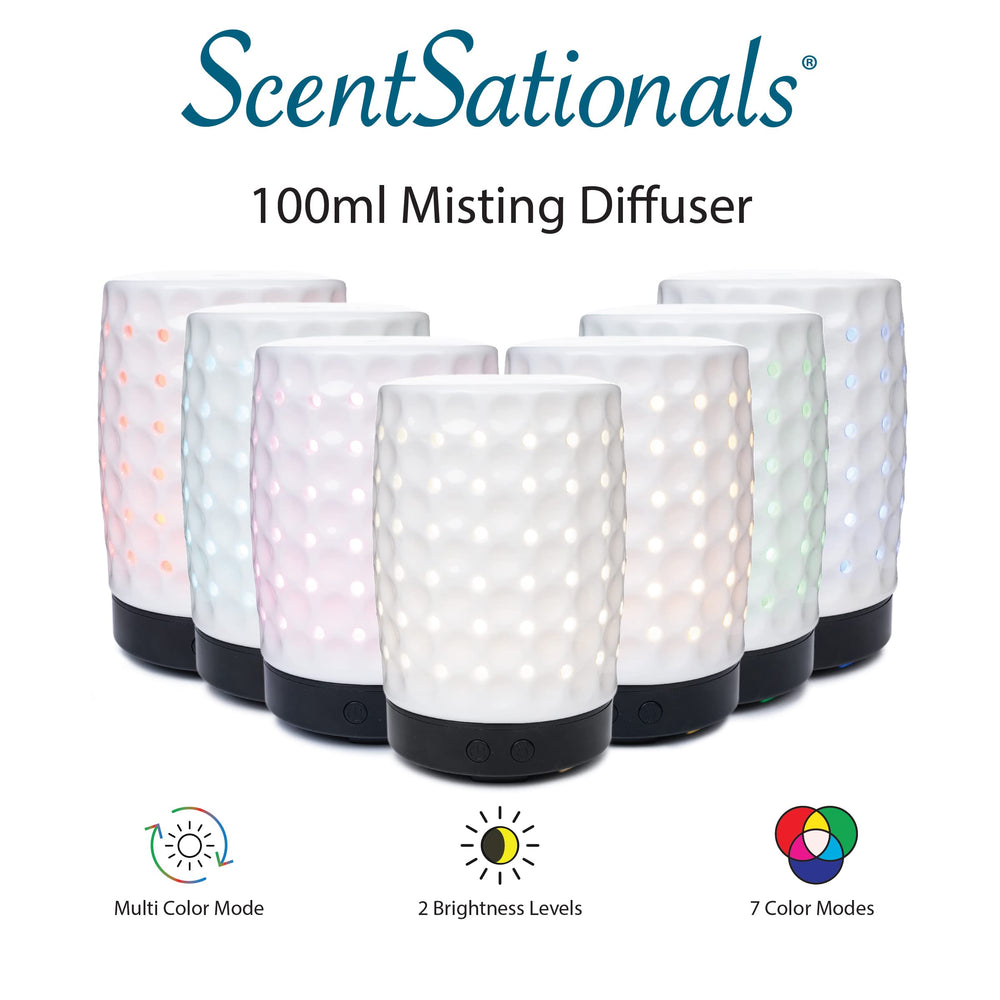 Scentsationals Eclectic Diffuser water max line indicates safe, consistent aroma diffusion