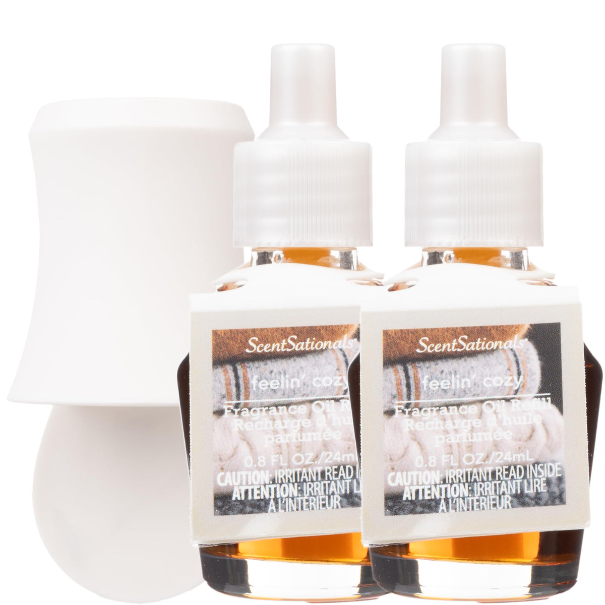 Scentsationals plug-in starter set for a ready-to-use fragrance system in home or office.