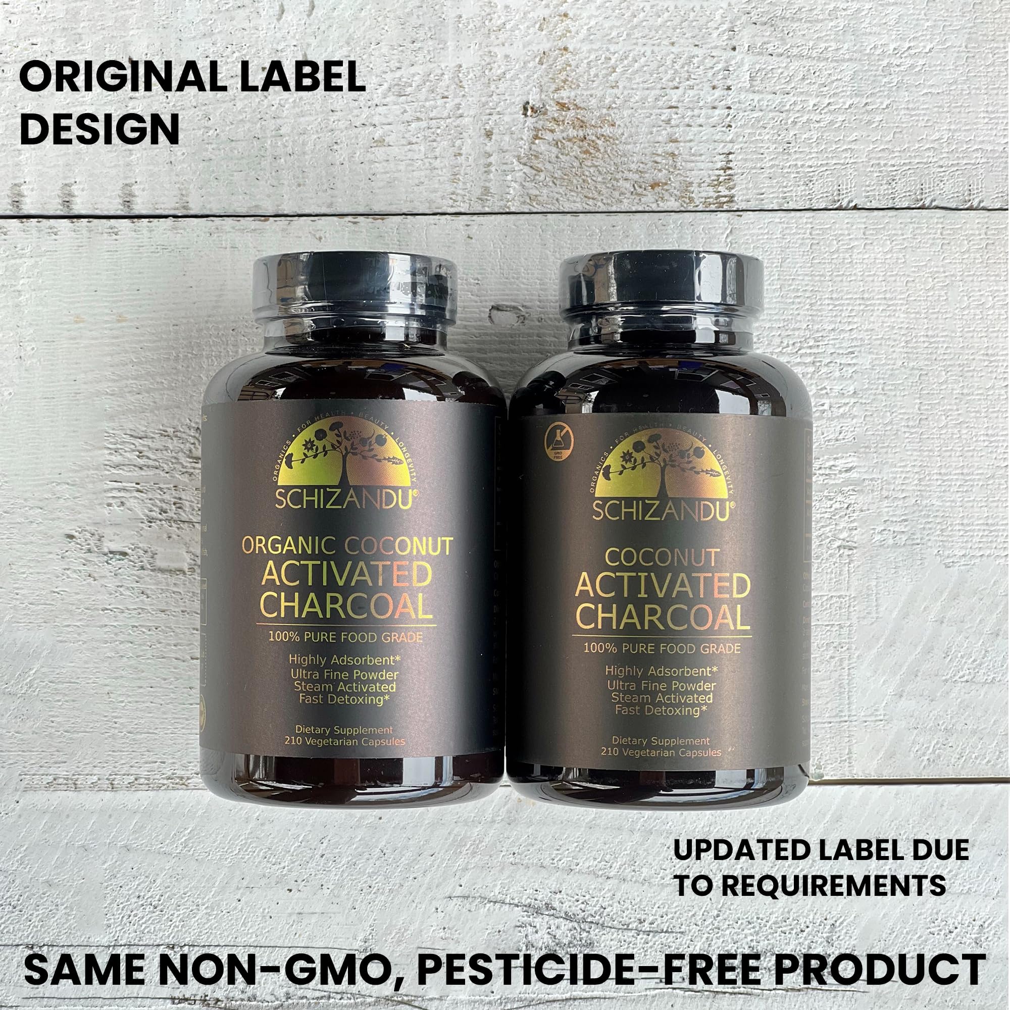 Schizandu Organics bulk jar image emphasizes value for regular supplementation.