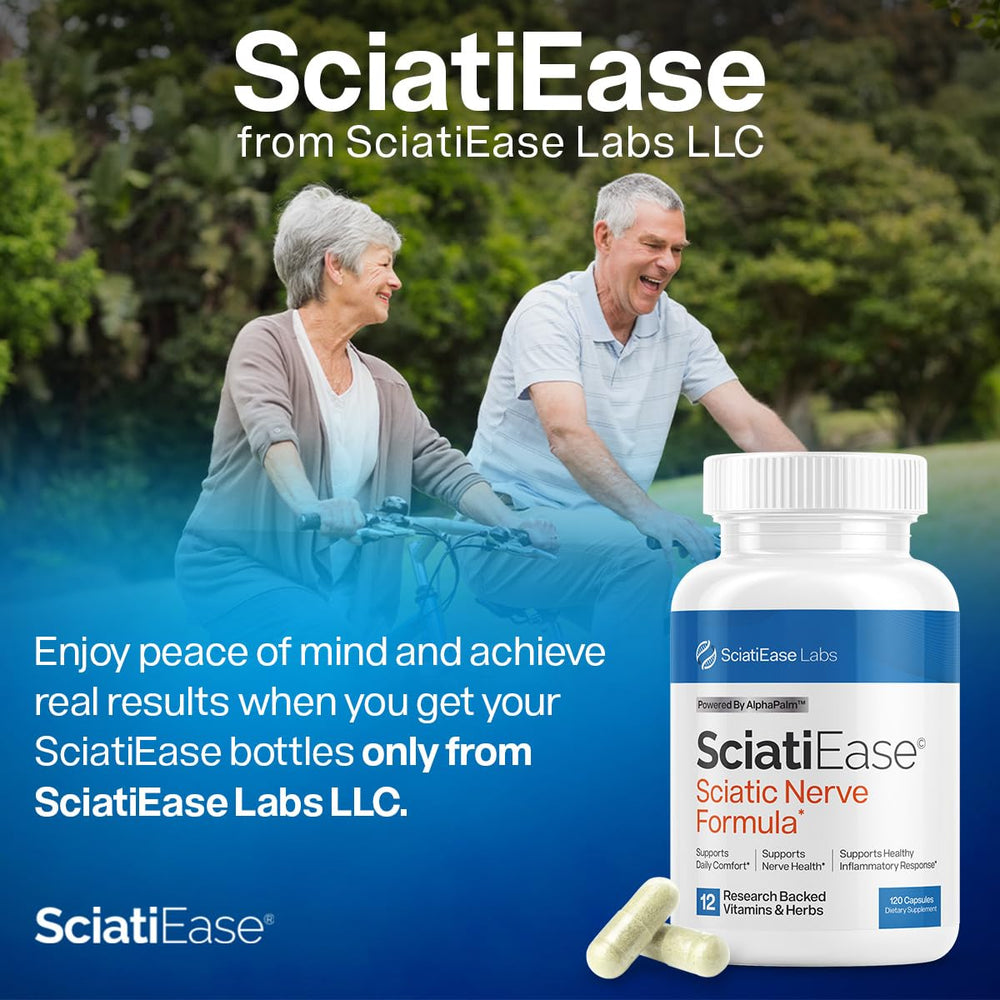 SciatiEase produced in GMP-certified Tampa facility.