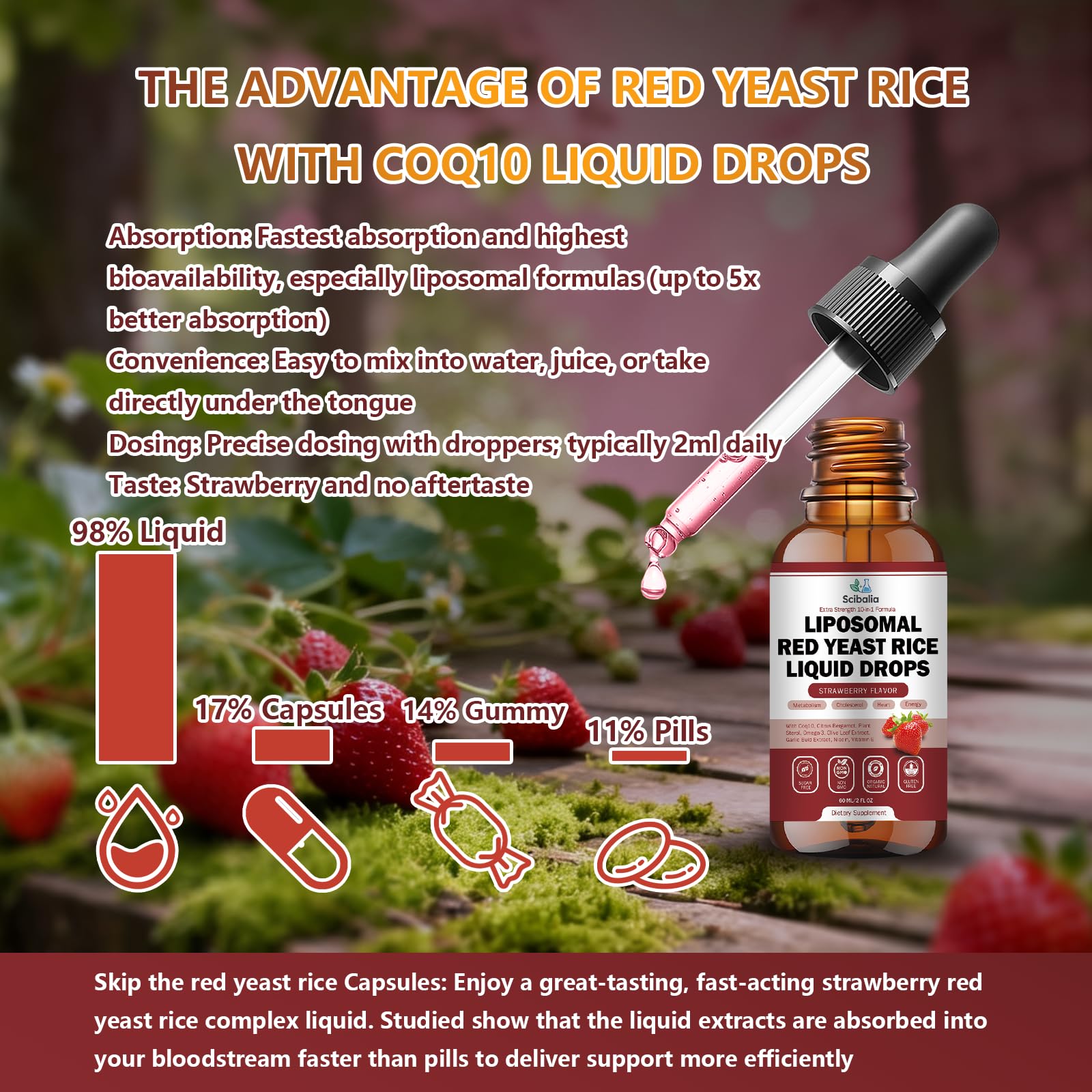 Scibalia olive leaf and garlic imagery for natural heart wellness ideas
