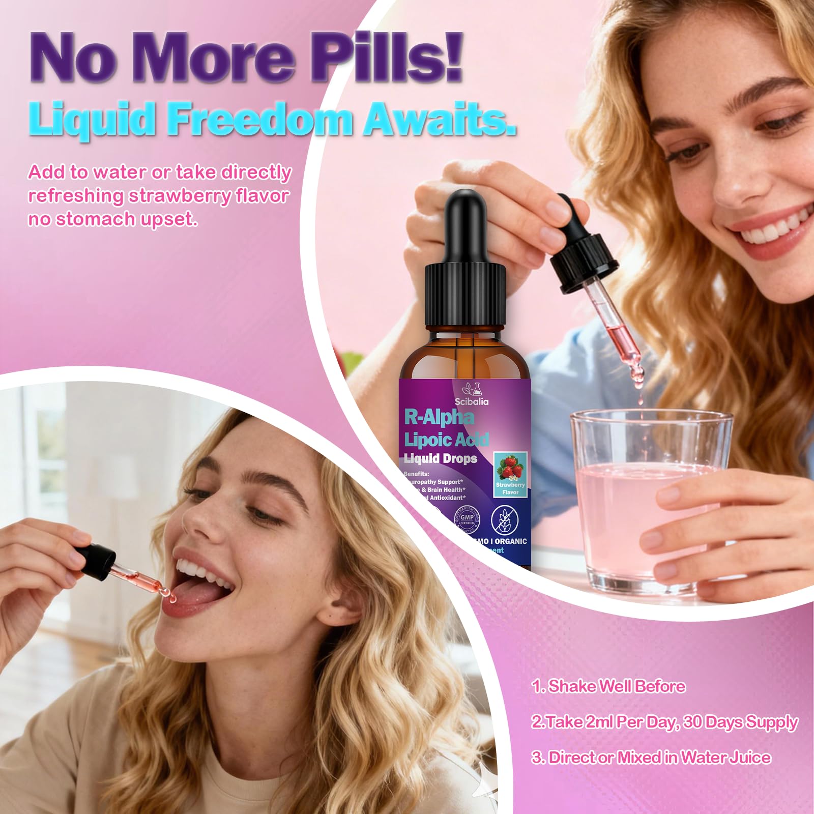 Scibalia R-ALA stabilized formula for active lifestyles and sustained energy support.
