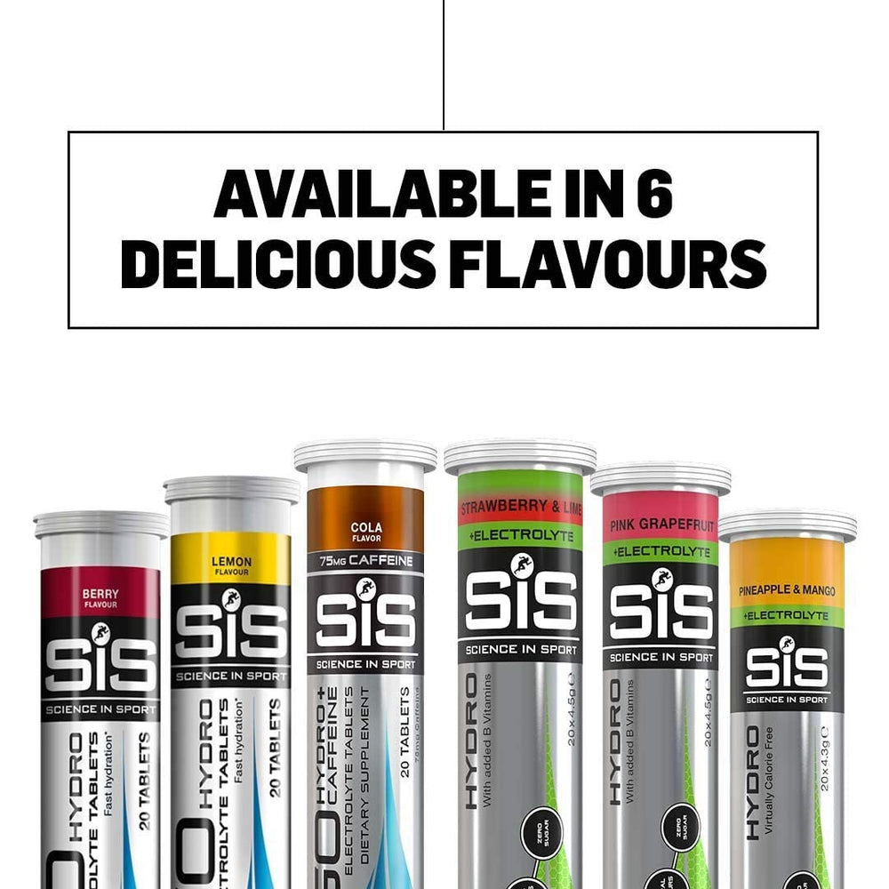 Science in Sport Hydro mix-and-match flavors for personalized hydration