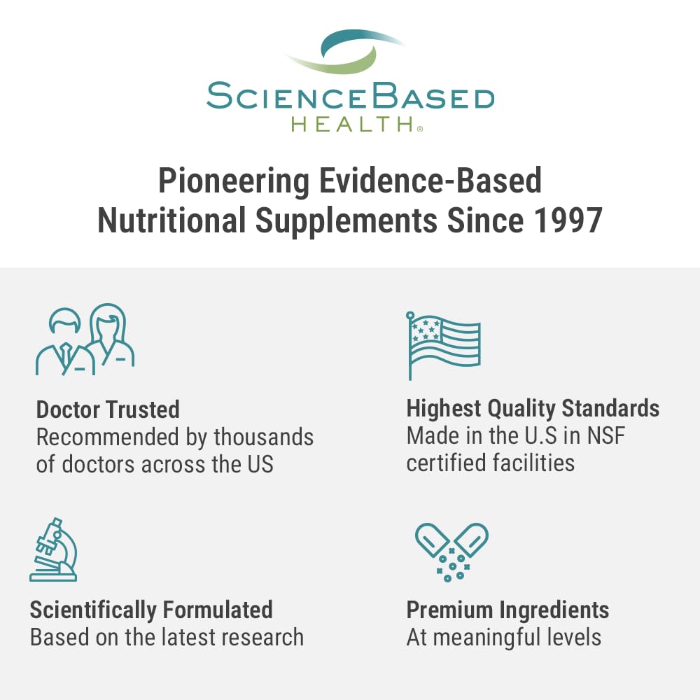 ScienceBased Health MacularProtect Complete with resveratrol, lutein, and bilberry for antioxidant support