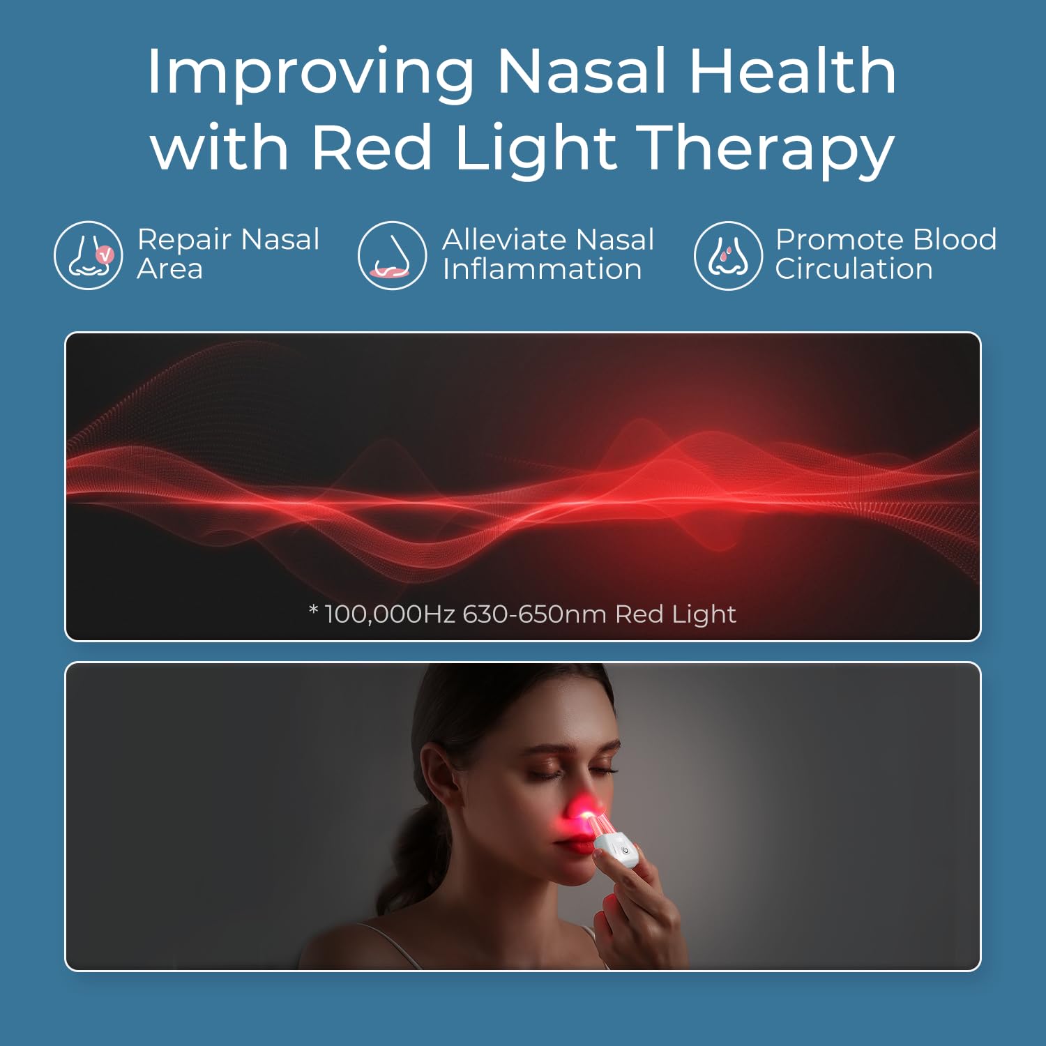 Scienlodic wireless nose therapy design enables untethered sessions anywhere