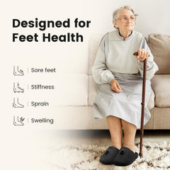 Scienlodic rechargeable foot therapy side view for convenient home use