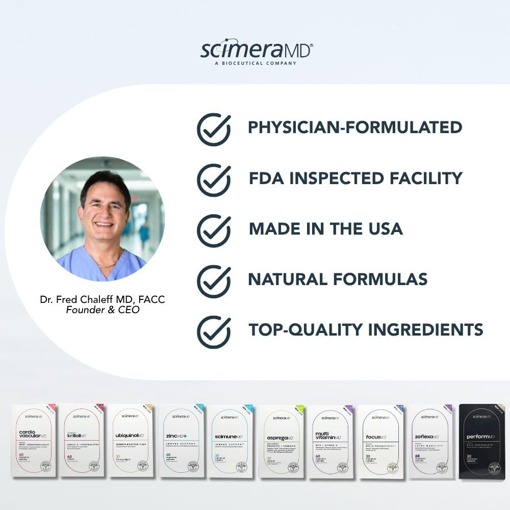 FocusMD nutrition facts highlights B vitamins and tyrosine as key ingredients.