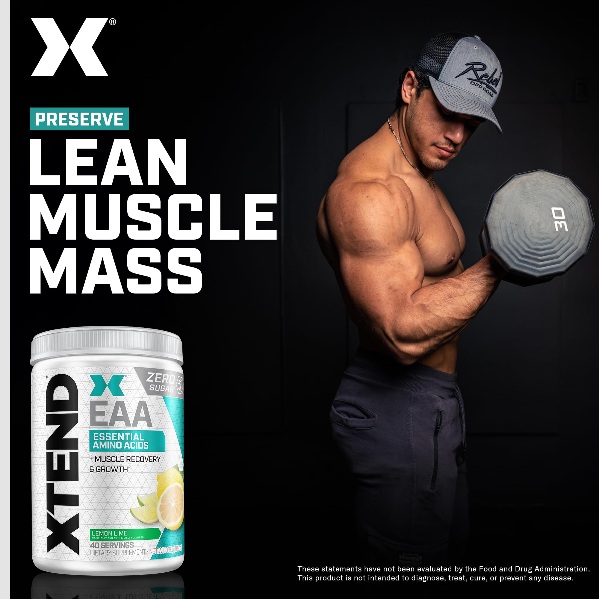 Scivation Xtend EAA in-use athlete during training session