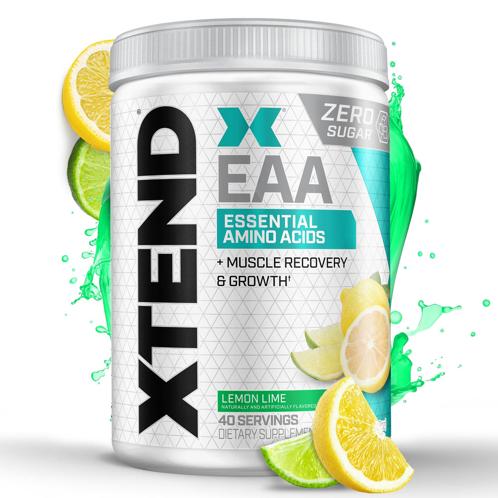 Scivation Xtend EAA lemon-lime bottle for intra-workout hydration