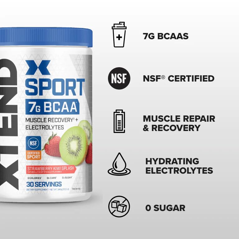 Scivation XTEND Sport scoop in shaker for easy on-the-go mixing.
