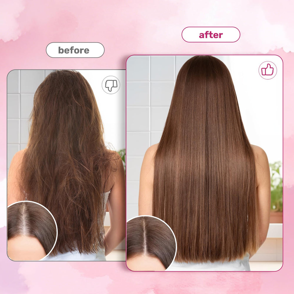 Vitamin C, E and zinc blend shown for antioxidant skin and hair nourishment.