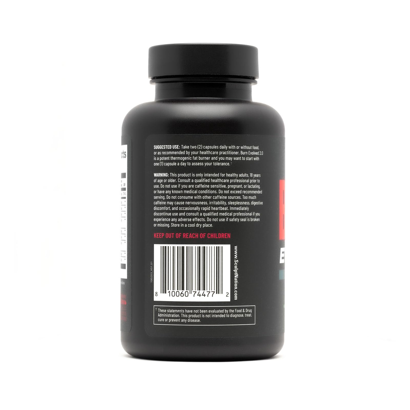 Sculpt Nation Burn bottle set with lifestyle accessories for daily use