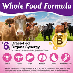 SDJUFEI Beef Organ bottle pour shot showing easy dosing for routines.