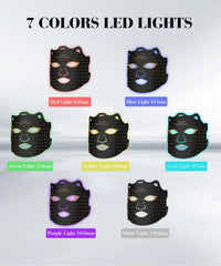 SDKWDH red light mask highlights 850nm infrared warmth during sessions