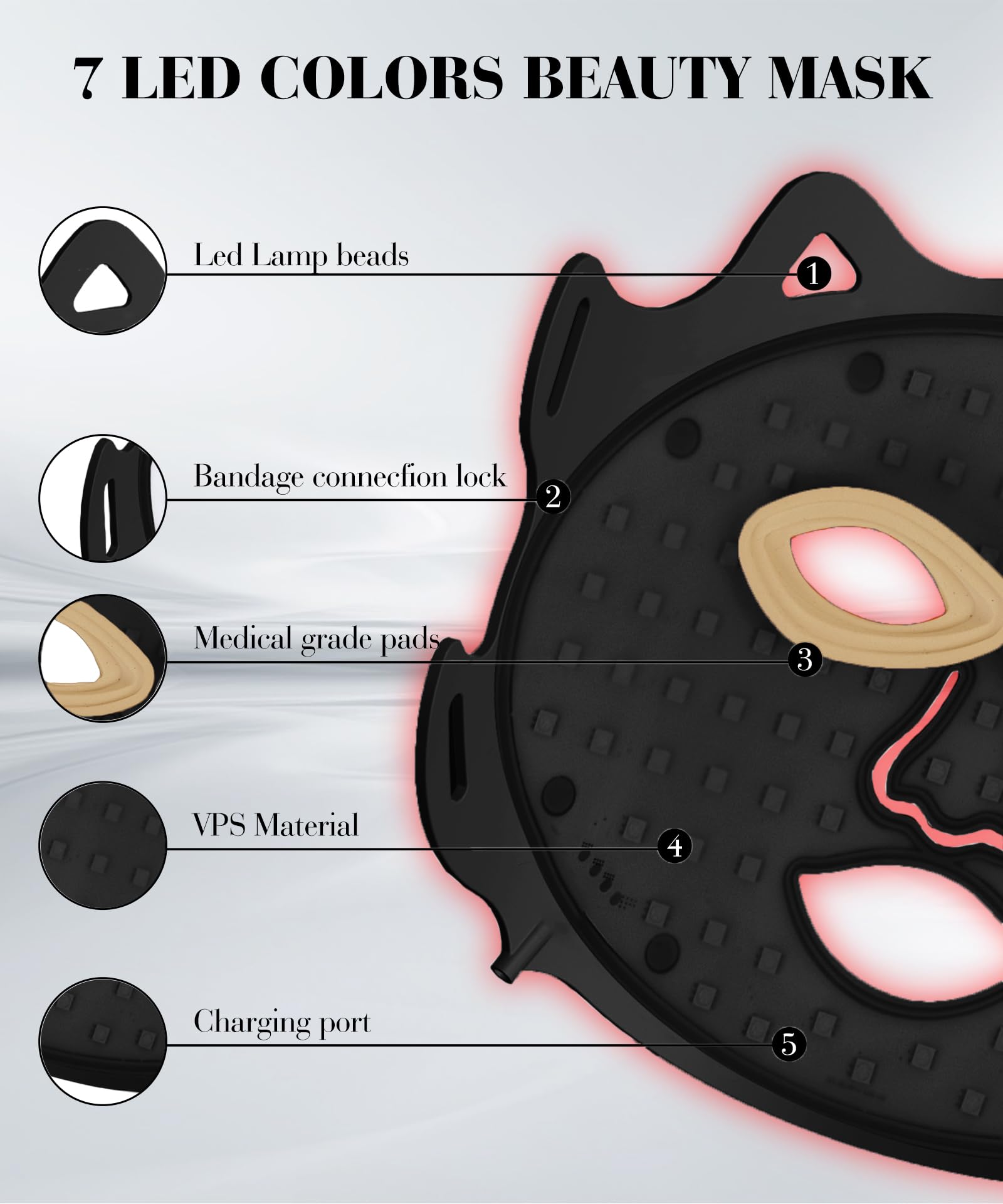 SDKWDH ergonomic design provides a snug, comfortable wear experience