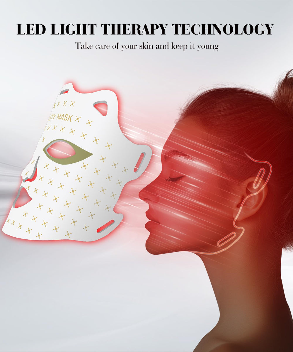 SDKWDH safety-focused mask offering gentle, non-invasive light exposure.