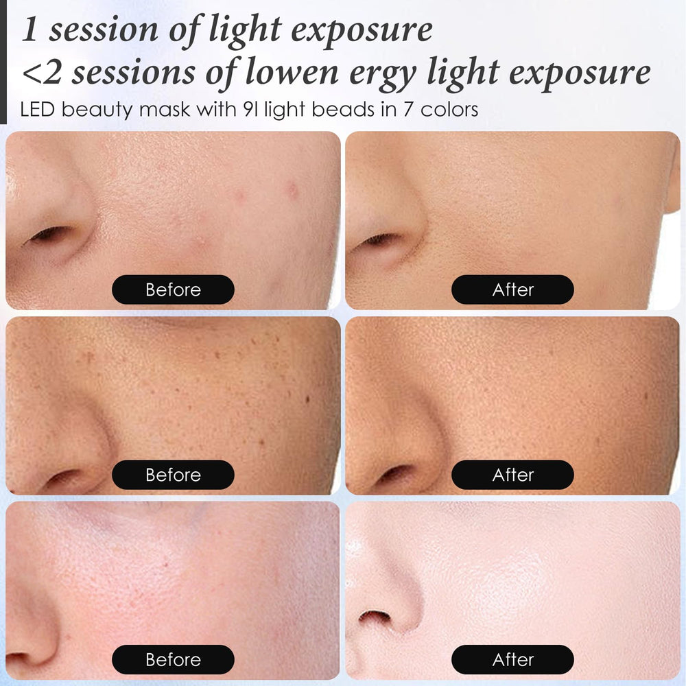 SDKWDH versatile color LED mask suitable for personalized routines