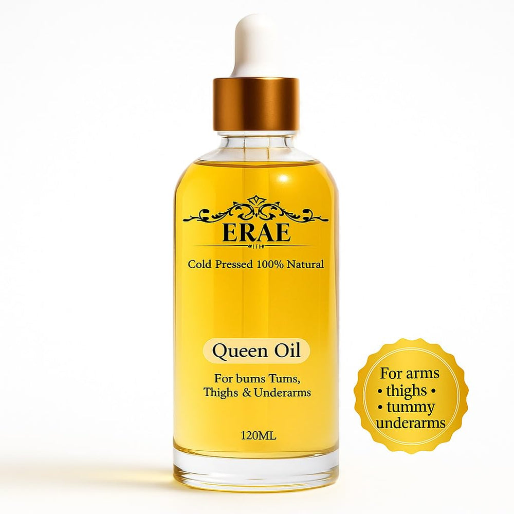 SDXJIOGE Erae Queen Oil on thighs for improved skin feel.