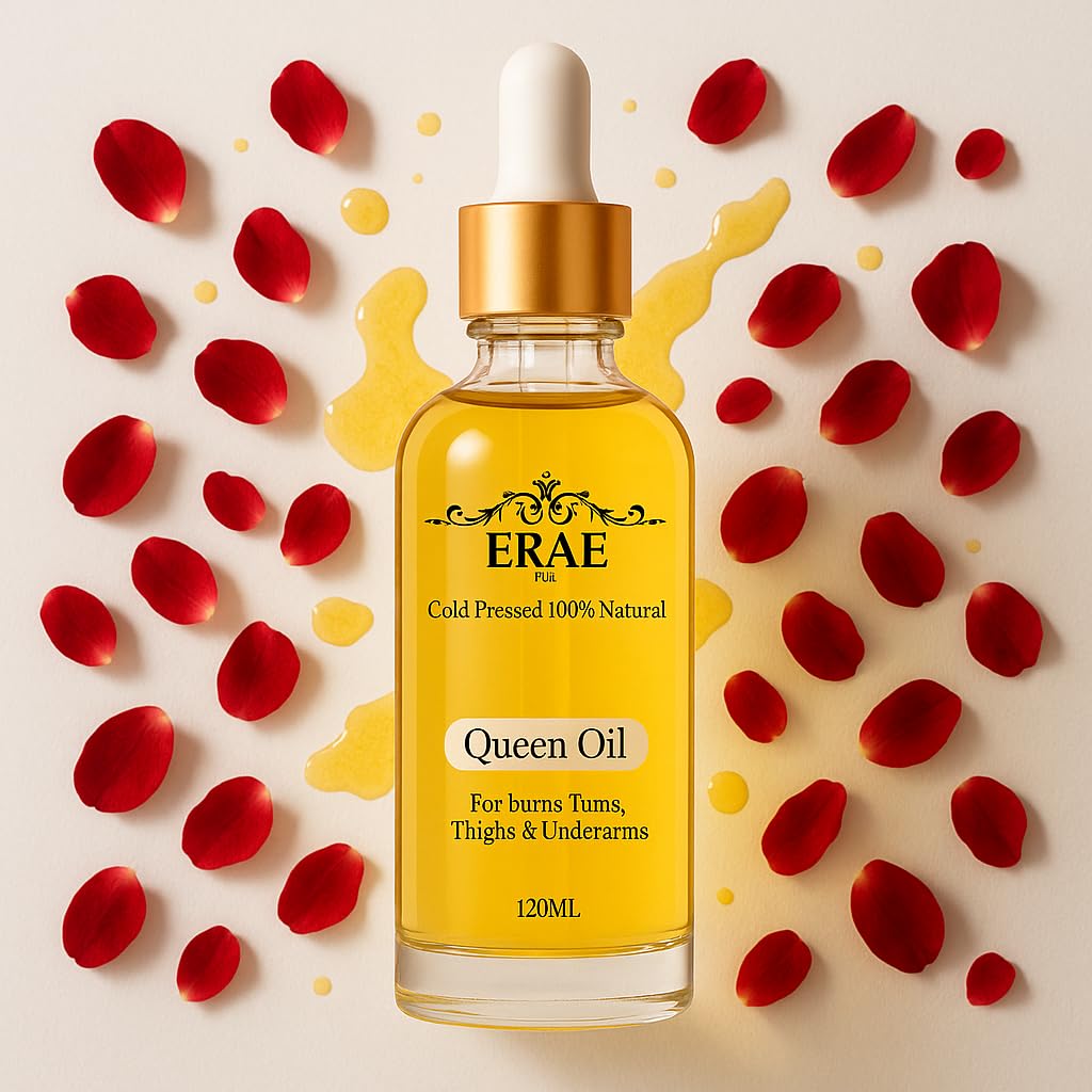 SDXJIOGE Erae Queen Oil on skin with a radiant glow.