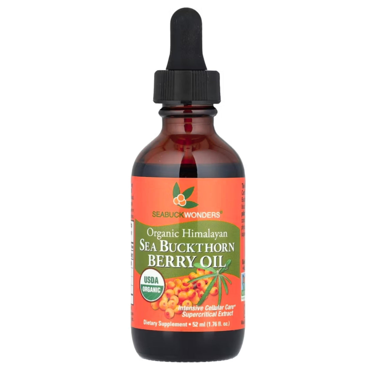 SEABUCKWONDERS Sea Buckthorn Oil bottle for daily skincare and wellness