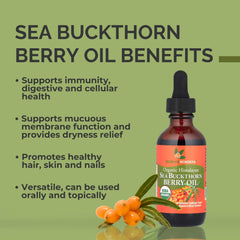 SEABUCKWONDERS Sea Buckthorn Oil dropper for precise internal dosing