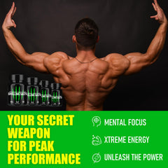 Athlete using SEAJEA salts for a pre-workout energy boost