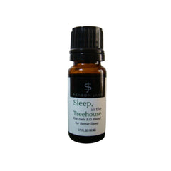 Season Jane Sleep in The Treehouse bottle front for a calming bedtime routine.