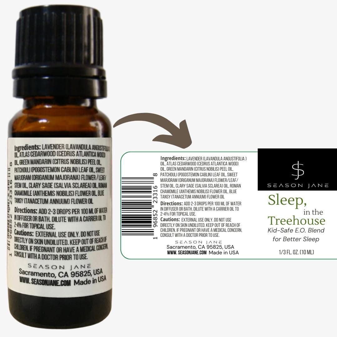 Season Jane Sleep in The Treehouse pour to diffuse a herbal option for evenings.